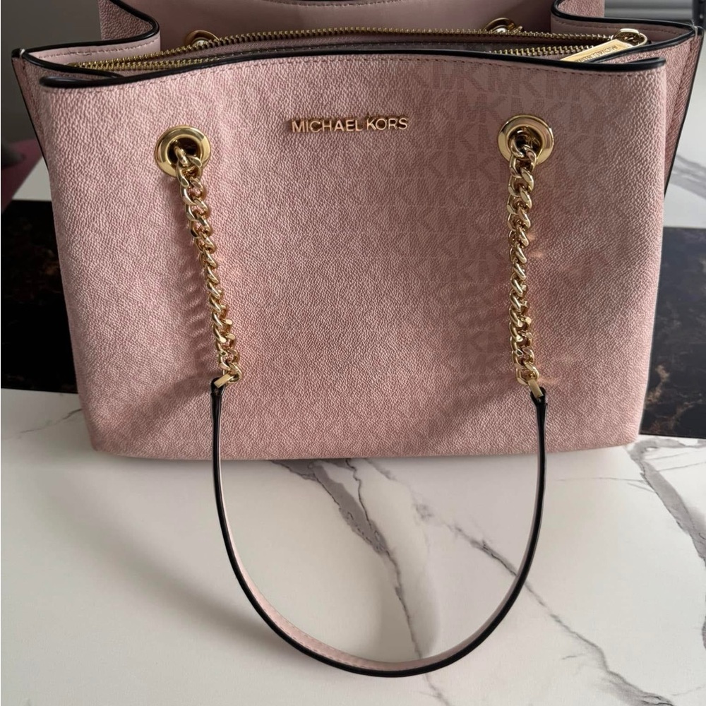 Michael Kors Michael Kors Teagan, large logo shoulder bag !